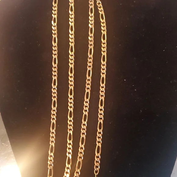 Gold Tone 30" Chain Necklace - Picture 2 of 3